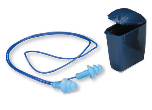 3M 1270 PVC Corded Reusable Soft Earplugs 24dB Set of 100 pairs