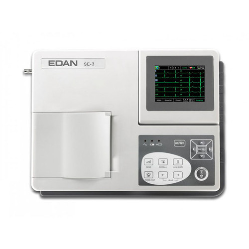 EDAN SE-3, EDAN SE-3 3-channel ECG, 3-channel ECG, ECG, EKG, Electrocardiogram, Electrocardiograph