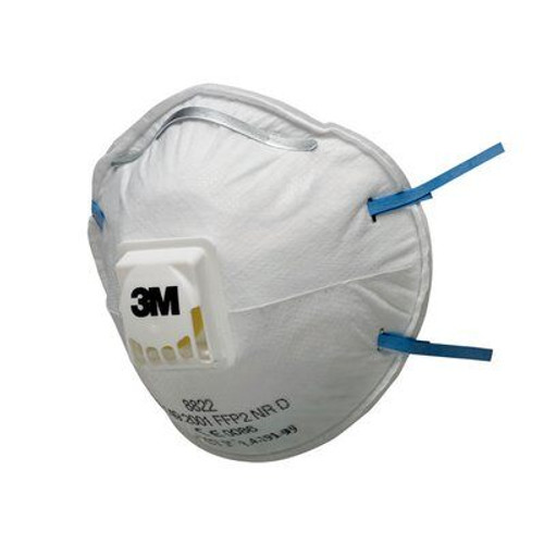 3M disposable respirator 8822 FFP2, 3M FFP2 Masks, 3M N95 equivalent respirator, 3M 8822 disposable masks, FFP2 rated disposable masks,  3M 8822 P2 respirator, 3M 8822 FFP2 disposable masks, N95 equivalent masks, 3M valved respirator, 3M valved FFP2 masks,  3M welding respirator,  N95 masks respiratory protection against smoke, fumes, dust, mists, aerosol.