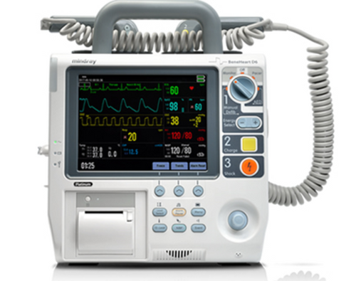 Mindray Beneheart D6 Defibrillator, Mindray Beneheart D6, Mindray Beneheart Defibrillator, Mindray Defibrillator, Defibrillator Monitor, Defibrillator