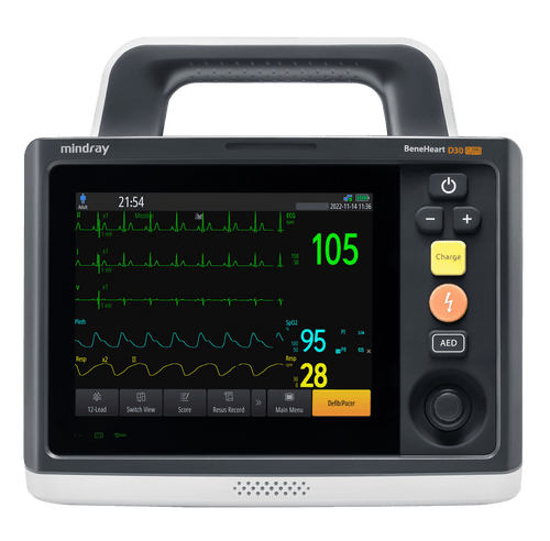 Mindray Beneheart D30 Defibrillator, Mindray Beneheart D30, Mindray Defibrillator, Mindray Beneheart, Mindray AED Monitor, Defibrillator, AED monitor