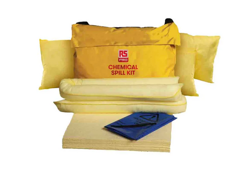 Chemical spill kit, 70L spill kit, hazardous chemical spill kit, acid spill cleanup kit, industrial spill response kit, alkali spill absorbent kit, industrial spill containment kit, chemical absorbent spill kit, factory spill kit, warehouse spill kit safety, laboratory spill kit chemicals, oil and chemical spill kit, workplace spill response kit