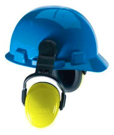 MSA 10087422 Left/RIGHT Passive Hearing Protection, Helmet Mounted