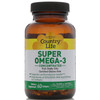 Country Life Super Omega-3 Concentrated 60 Softgels