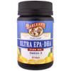 Barlean's Ultra EPA DHA Double Potency 1000 mg Orange Flavor 60 softgels