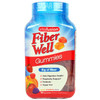 Vita Fusion Fiber Well Gummies, Peach, Strawberry, Blackberry - 90 count