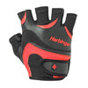 Harbinger Men's FlexFit Gloves Black/Red (Small)