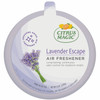 Citrus Magic Odor Absorbing Solid Air Freshener with Tray Lavender Escape 6 Pieces