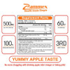 Zammex Apple Cider Vinegar 60 Gummies