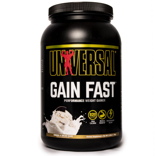 Universal Nutrition Gain Fast 3100 Cookies & Cream 2.55 lbs