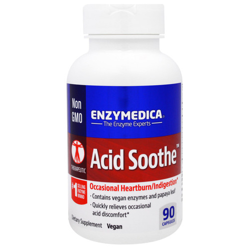 Enzymedica Acid Soothe 90 Capsules