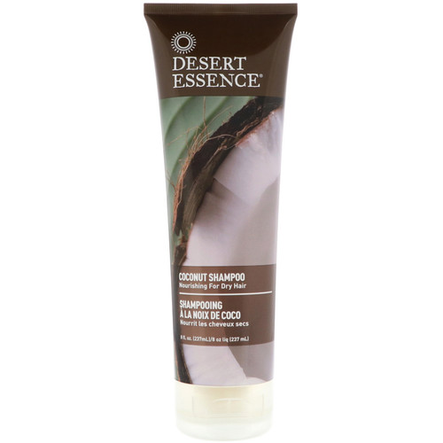 Desert Essence Organic Coconut Shampoo 8 oz