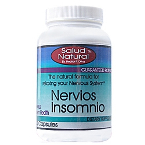 Salud Natural Nervios Insomnio 100 Capsules