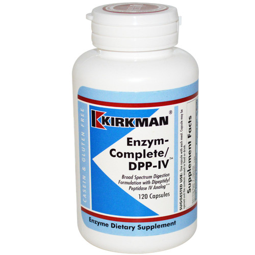 Kirkman Enzym-Complete/DPP-IV 120 Capsules
