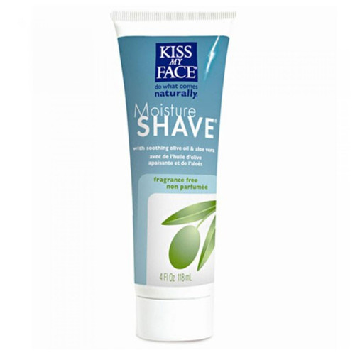 Kiss My Face Moisture Shave 4oz.- Natural Fragrance Free