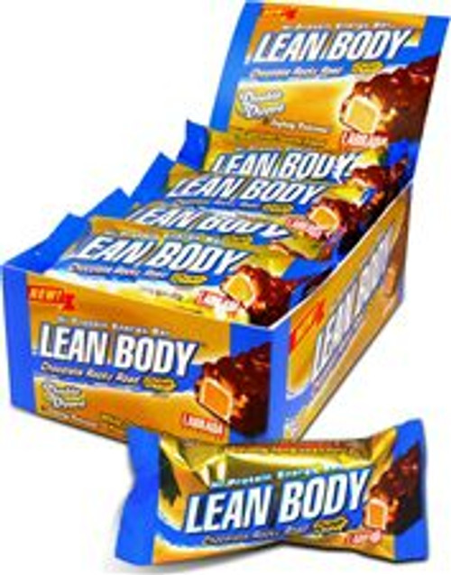 Labrada Lean Body Protein Bars Chocolate Rocky Road Crunch 12 Bars