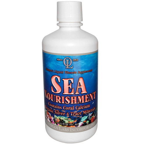 Olympian Labs Sea Nourishment Liquid Multivitamin Whole Food (Ocean)  32 fl oz