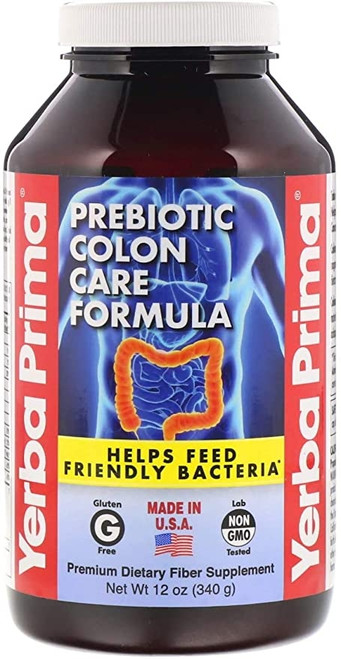 Yerba Prima Prebiotic Colon Care Formula 12 oz