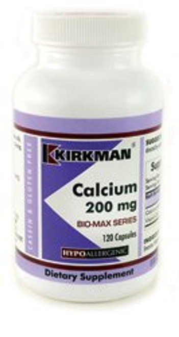 Kirkman Calcium -- 200 mg - 120 Capsule