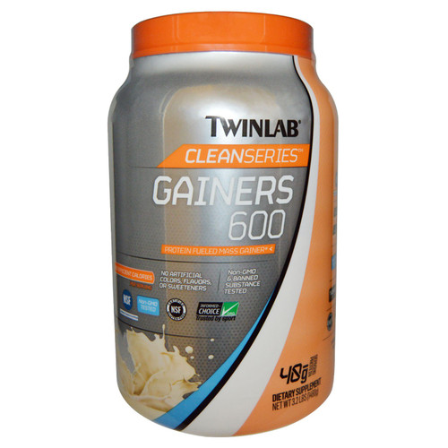 Twinlab Cleanseries Gainers 600 French Vanilla 3.2lbs