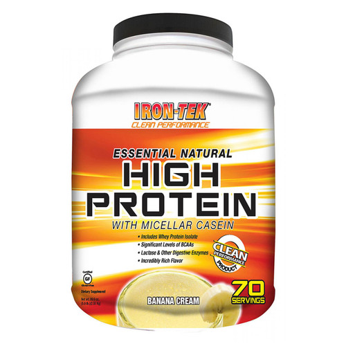 Iron-Tek high Protein Banana 5.6 lbs - Discontinued