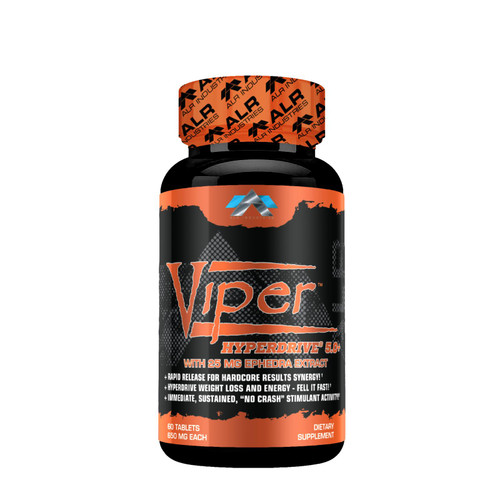 ALR Industries Viper Hyperdrive 5.0 With Ephedra 650 mg 60 tablets