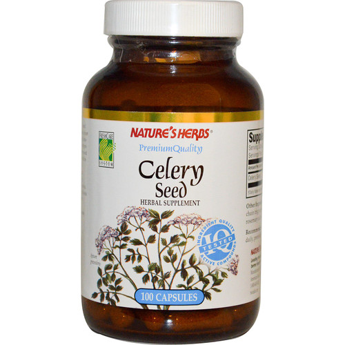 Nature's Herbs, Celery Seed, 100 Capsules