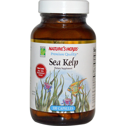 Nature's Herbs Sea Kelp 100 Capsules