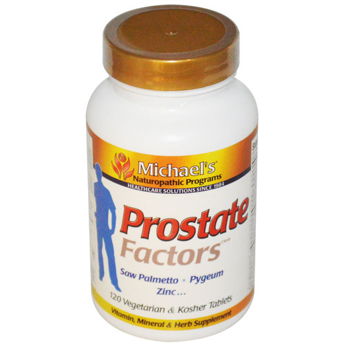 Michael's Naturopathic, Prostate Factors, 120 Tablets