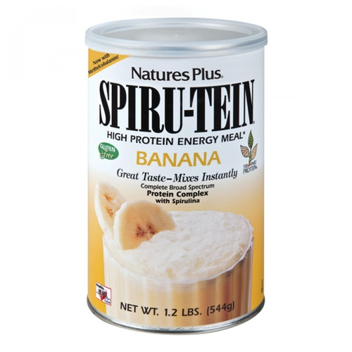 Nature's Plus Spiru-Tein High Protein Energy Meal Banana 1.2 lbs. (544g)