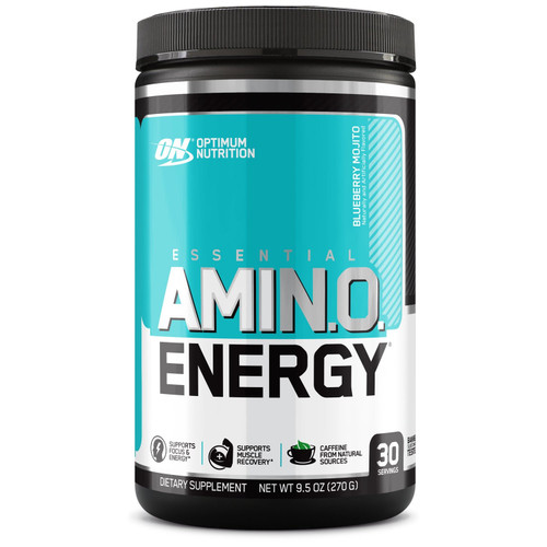 Optimum Nutrition Essential AmiN.O. Energy Blueberry Mojito 30 Servings