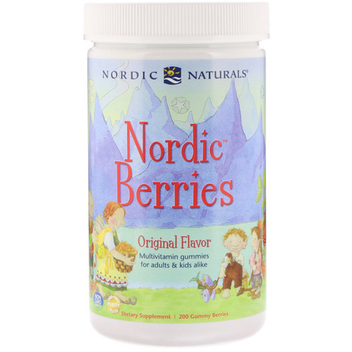 Nordic Naturals Nordic Berries 200 Gummies