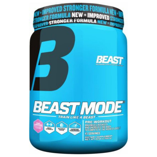 Beast Sports Nutrition Beast Mode Black Pink Lemonade 30 servings