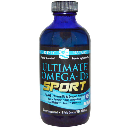 Nordic Naturals Ultimate Omega-D3 Sport 8 fl oz