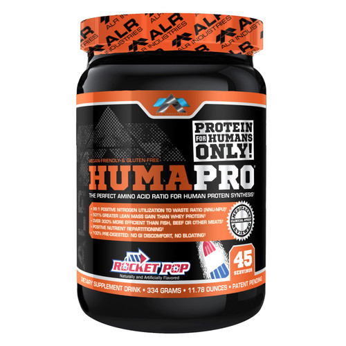 ALR Industries Humapro Poweder  Rocket Pop 334 grams (11.78 ounces) 45 Servings