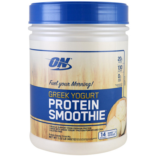 Optimum Nutrition Greek Yogurt Protein Smoothie Vanilla 1.02 lb (462 Grams)