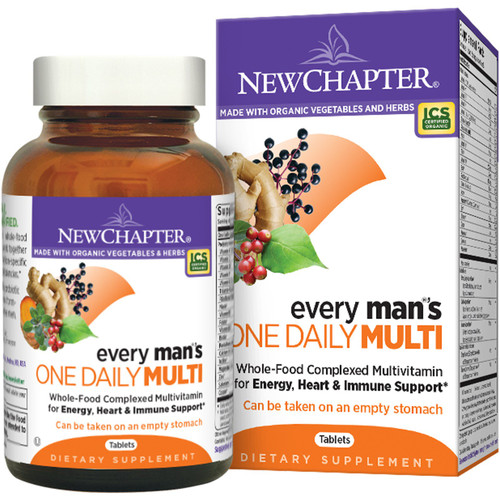 New Chapter Every Man's One Daily Multivitamin 96 Tablets