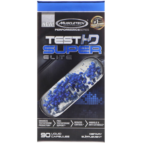 Muscletech Test HD Super Elite 90 Capsules