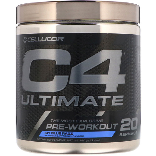 Cellucor C4 Ultimate Icy Blue Razz 20 Servings