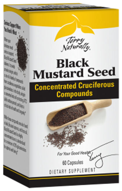 Terry Naturally Black Mustard Seed 60 Capsules