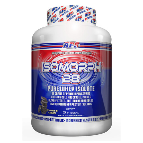 APS Isomorph 28 Pure Whey Isolate Cookies & Cream 5 LB