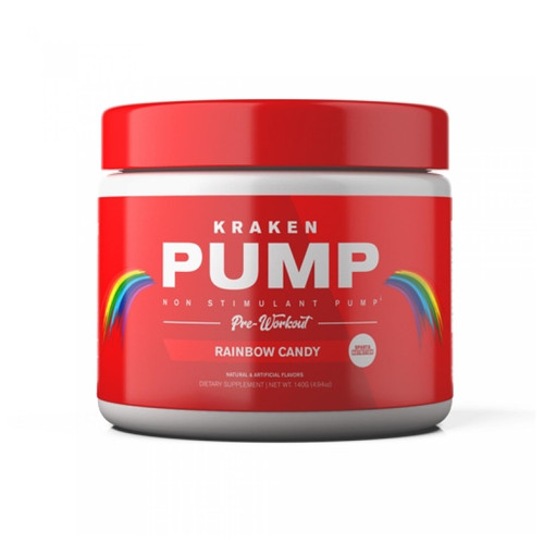 Sparta Nutrition Kraken Pump Pre Workout Rainbow Candy 140g