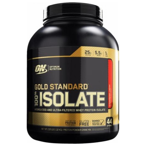 Optimum Nutrition Gold Standard 100% Isolate Strawberry Cream 2.91 lbs