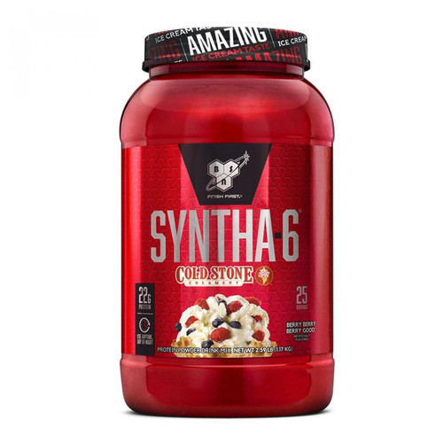 BSN - Syntha-6 Cold Stone Berry Berry Berry Good (2.59 lbs)