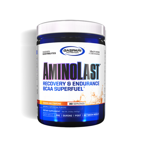 Gaspari Nutrition Aminolast Guava Nectarine 30 Servings