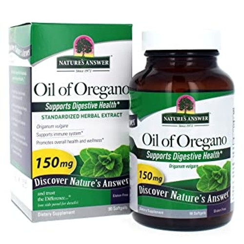 Nature's Answer Oil of Oregano 150 mg 90 Softgels