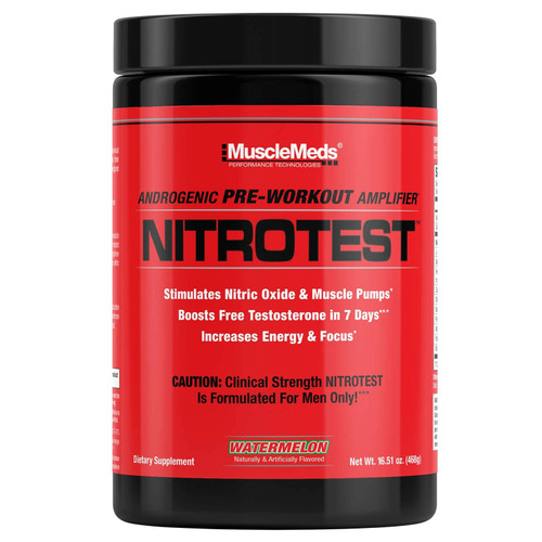 MuscleMeds NitroTest Pre-Workout Watermelon 16.51 oz