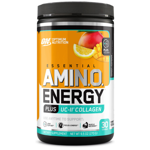 Optimum Nutrition Amino Energy Plus UC-Il Collagen Mango Lemon 270G