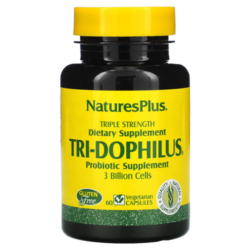 Nature's Plus Tri-Dophilus 60 Vegetable Capsules
