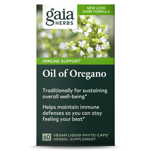 Gaia Herbs Oil of Oregano 60 Capsules